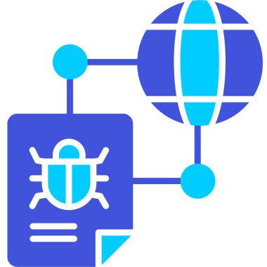 genel bağlantı simgesi, vektör illüstrasyonu