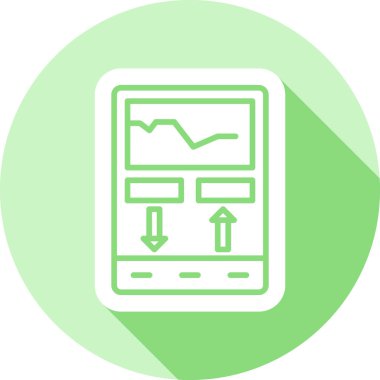 seo modern simgesinin vektör illüstrasyonu