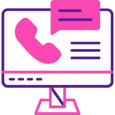 Simge vektör illüstrasyonunu ara