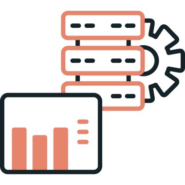 şebeke. Beyaz arkaplanda basit illüstrasyon
