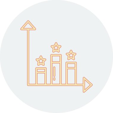 İş simgesinin vektör illüstrasyonu