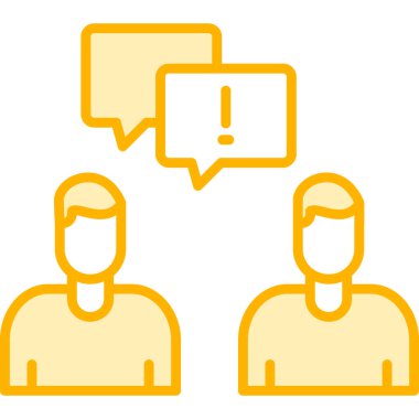 Müşteri desteği renk çizgisi simgesi, müşteri servisi ve sohbet, müşteri desteği işareti, vektör grafikleri, beyaz arkaplan üzerinde doğrusal desen, eps 1