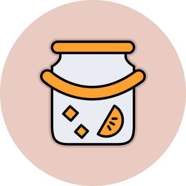 Haplar. Web simgesi basit illüstrasyon