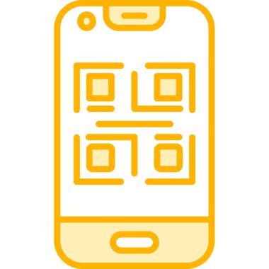 Akıllı telefon. Web simgesi basit illüstrasyon