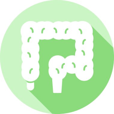 Yeşil bir simgenin vektör illüstrasyonu