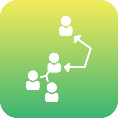 ağ paylaşım simgesi çizimi