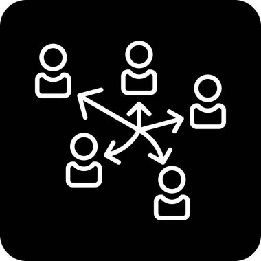 seo modern simgesinin vektör illüstrasyonu