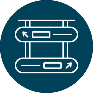 Modern b 'nin vektör illüstrasyonu eksik simgesi