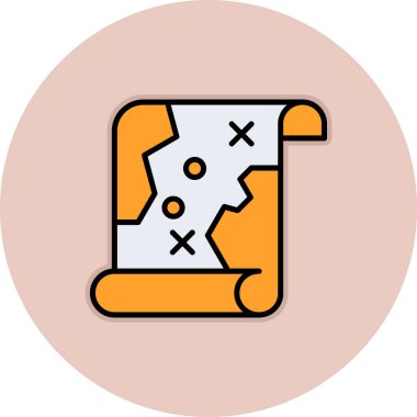 Modern simgenin vektör illüstrasyonu