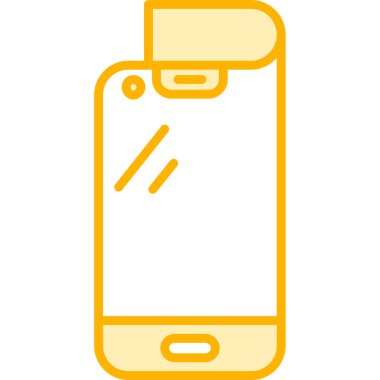 Akıllı telefon simgesi. vektör illüstrasyonu