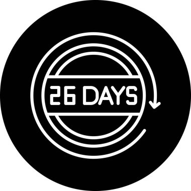 gün simgesi, düzenlenebilir vuruşlarla siyah vektör işareti, konsept illüstrasyon