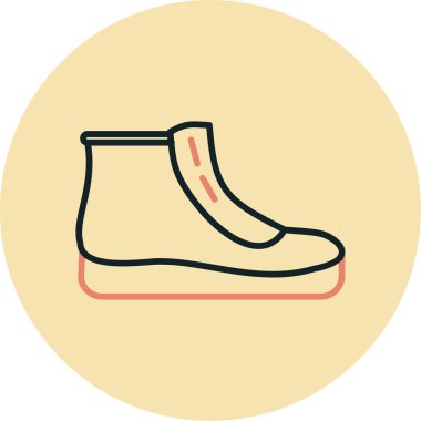 Modern simgenin vektör illüstrasyonu