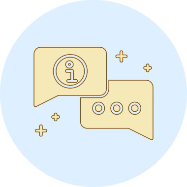 Modern bir simgenin vektör illüstrasyonu