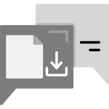 belge dosya web simgesi, vektör illüstrasyonu