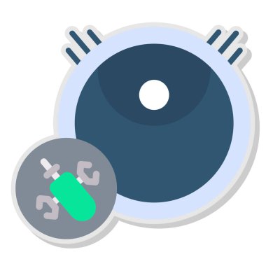 Göz simgesi, vektör illüstrasyonu