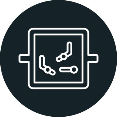 seo modern simgesinin vektör illüstrasyonu