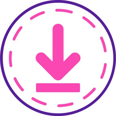 Ok. Web simgesi basit tasarım