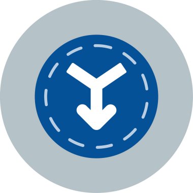 ok simgesinin vektör illüstrasyonu