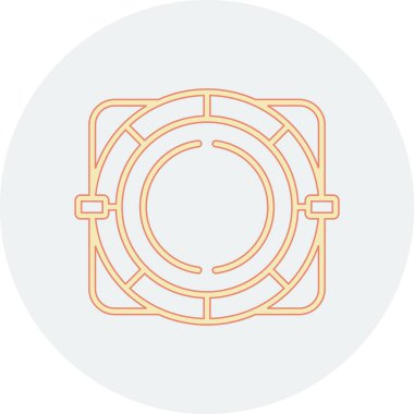 güvenli simge vektör illüstrasyonu