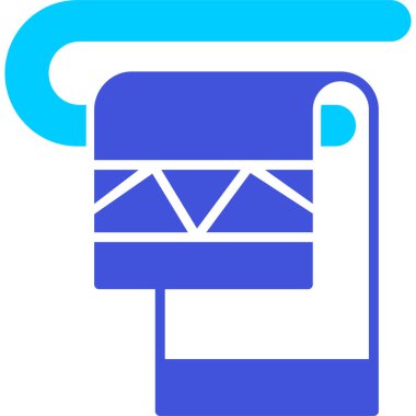 Benzin istasyonu simgesinin vektör illüstrasyonu