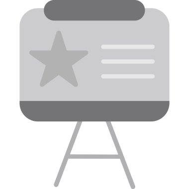 yıldız simgesi, illüstrasyon, vektör