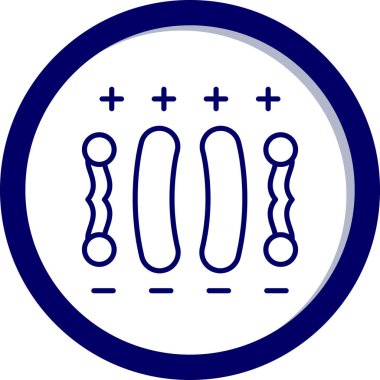 sosis vektör çizgisi simgesi