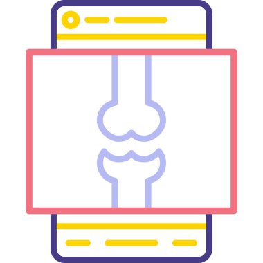 Kart simgesi, vektör illüstrasyonu basit tasarım