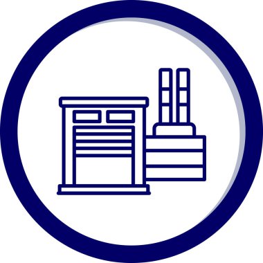 Yapı simgesinin vektör illüstrasyonu