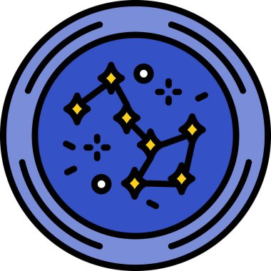 pusula simgesini tamamlanmış - dış hat biçiminde pusula simgesi