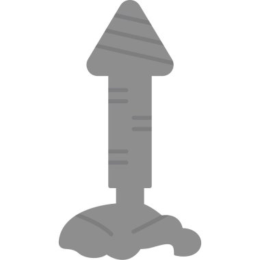 mantar simgesi vektör illüstrasyonu