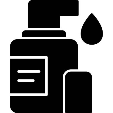 Yağ şişesi simgesi, basit biçim