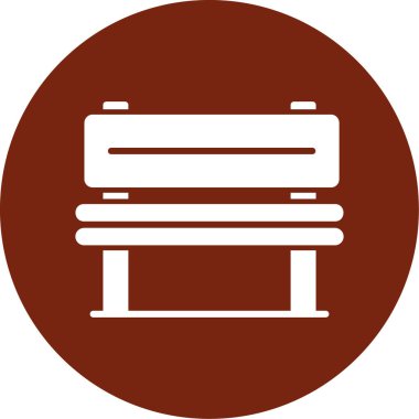 vektör kabine düz biçim simgesi