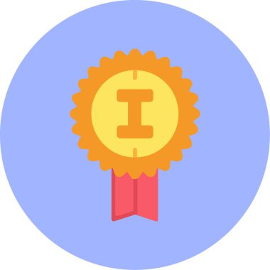 Ödül. Web simgesi basit illüstrasyon