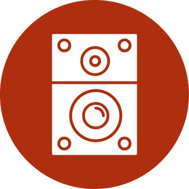 vektör müzik çalar simgesi illüstrasyonu