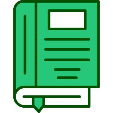 Belge. Web simgesi basit illüstrasyon