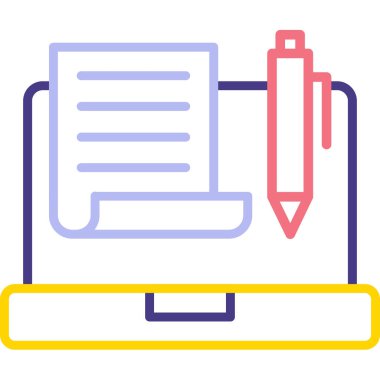 Pano. Web simgesi basit illüstrasyon