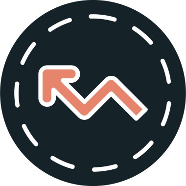 seo modern simgesinin vektör illüstrasyonu