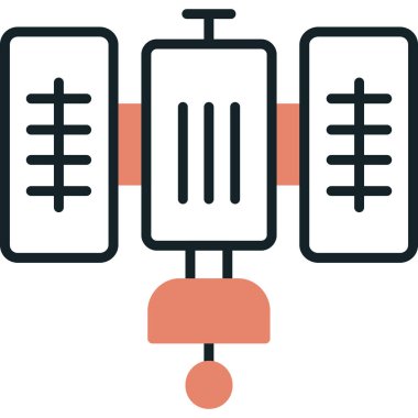 Hastane Simgesi Vektör İllüstrasyonu