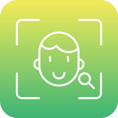 vektör avatar simgesi, vektör illüstrasyonu