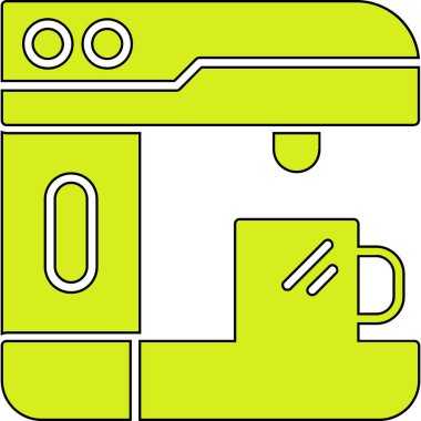 çaydanlık simgesi vektör illüstrasyon