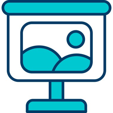 seo modern simgesinin vektör illüstrasyonu