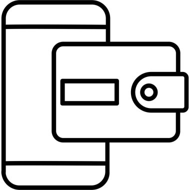 Kredi kartı ikonu vektör illüstrasyonu