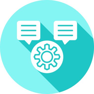 Teçhizat Web simgesi basit illüstrasyon