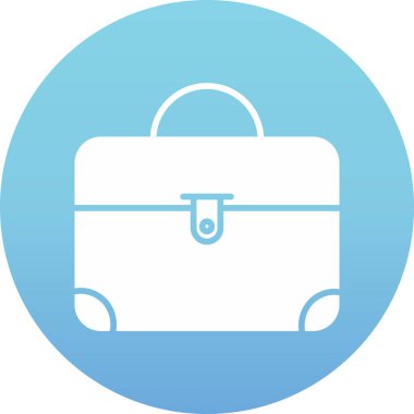 Evrak Çantası'nı web simgesi, vektör çizim