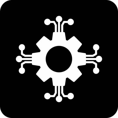 Modern simge onarımının vektör illüstrasyonu