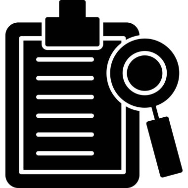 Belge. Web simgesi basit illüstrasyon