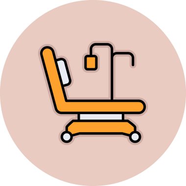 Vektör Koltuğu Simgesi illüstrasyonu