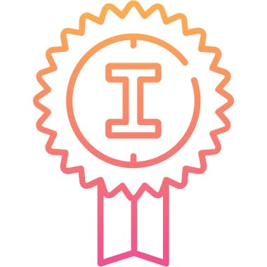 Ödül. Web simgesi basit illüstrasyon