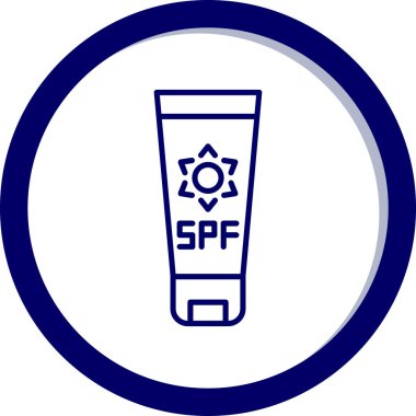 Modern bir simgenin vektör illüstrasyonu