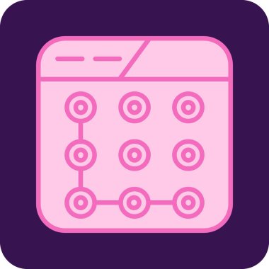 seo modern simgesinin vektör illüstrasyonu